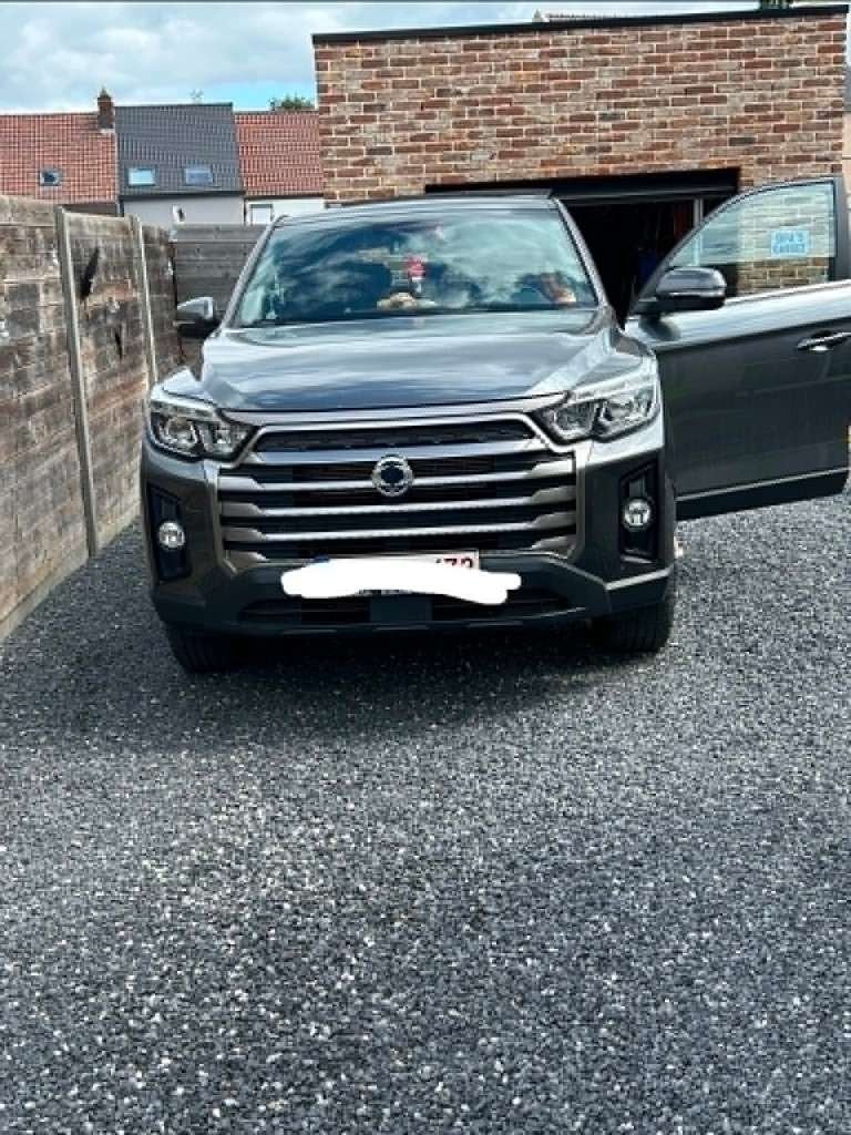 pick up musso 4x4 2.2liter, Auto's, SsangYong, Automaat, Stof, Euro 6, Musso