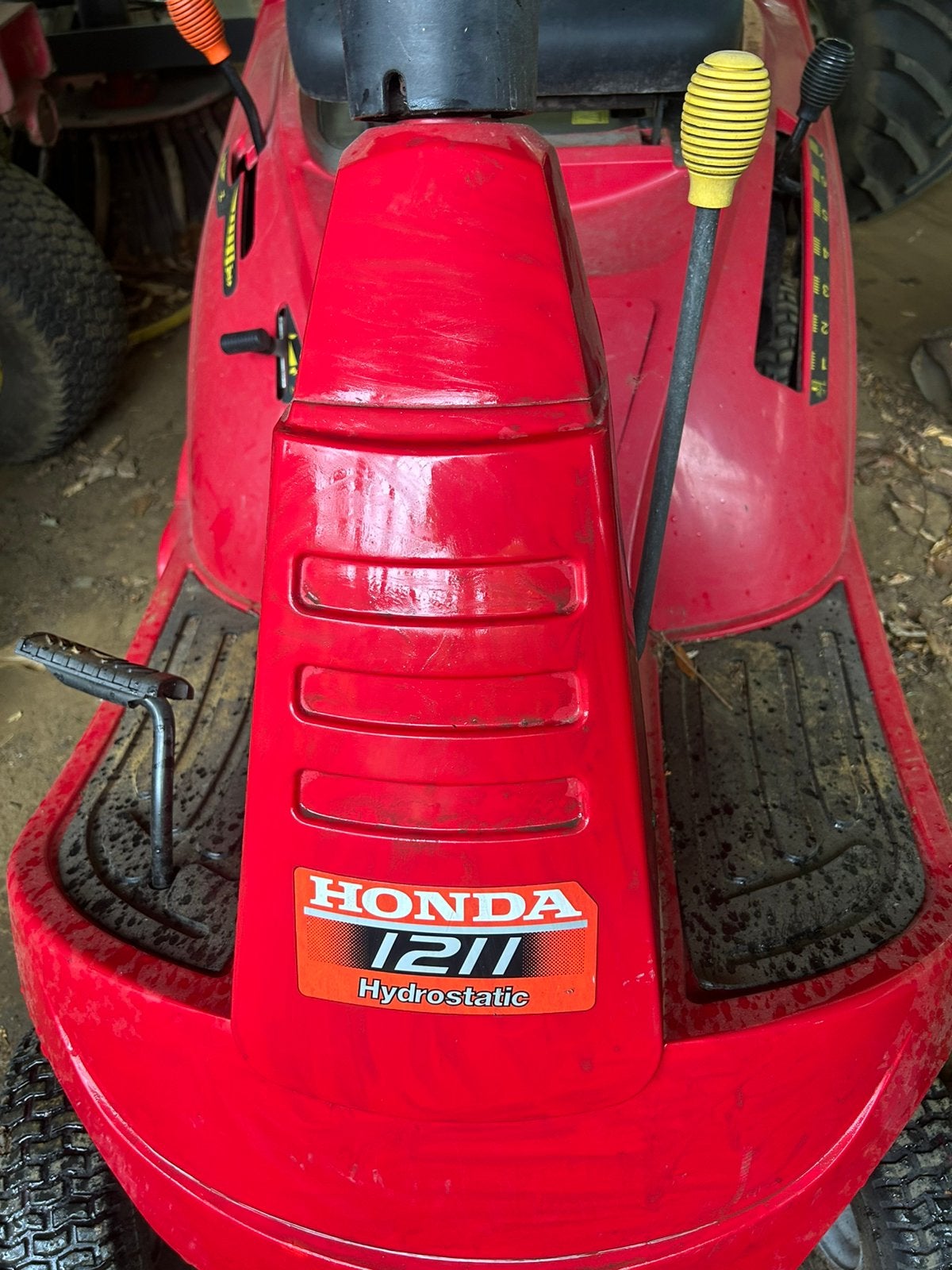 Zitmaaier Honda 1211, Tuin en Terras, Ophalen, Zo goed als nieuw