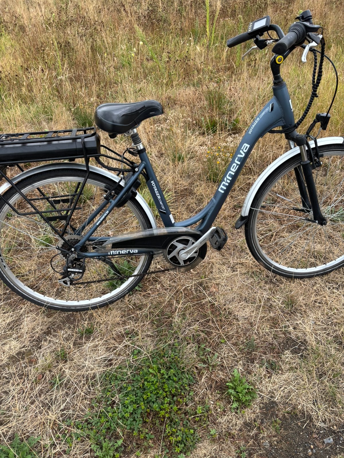 Elektrische damesfiets minerva, Ophalen, Gebruikt
