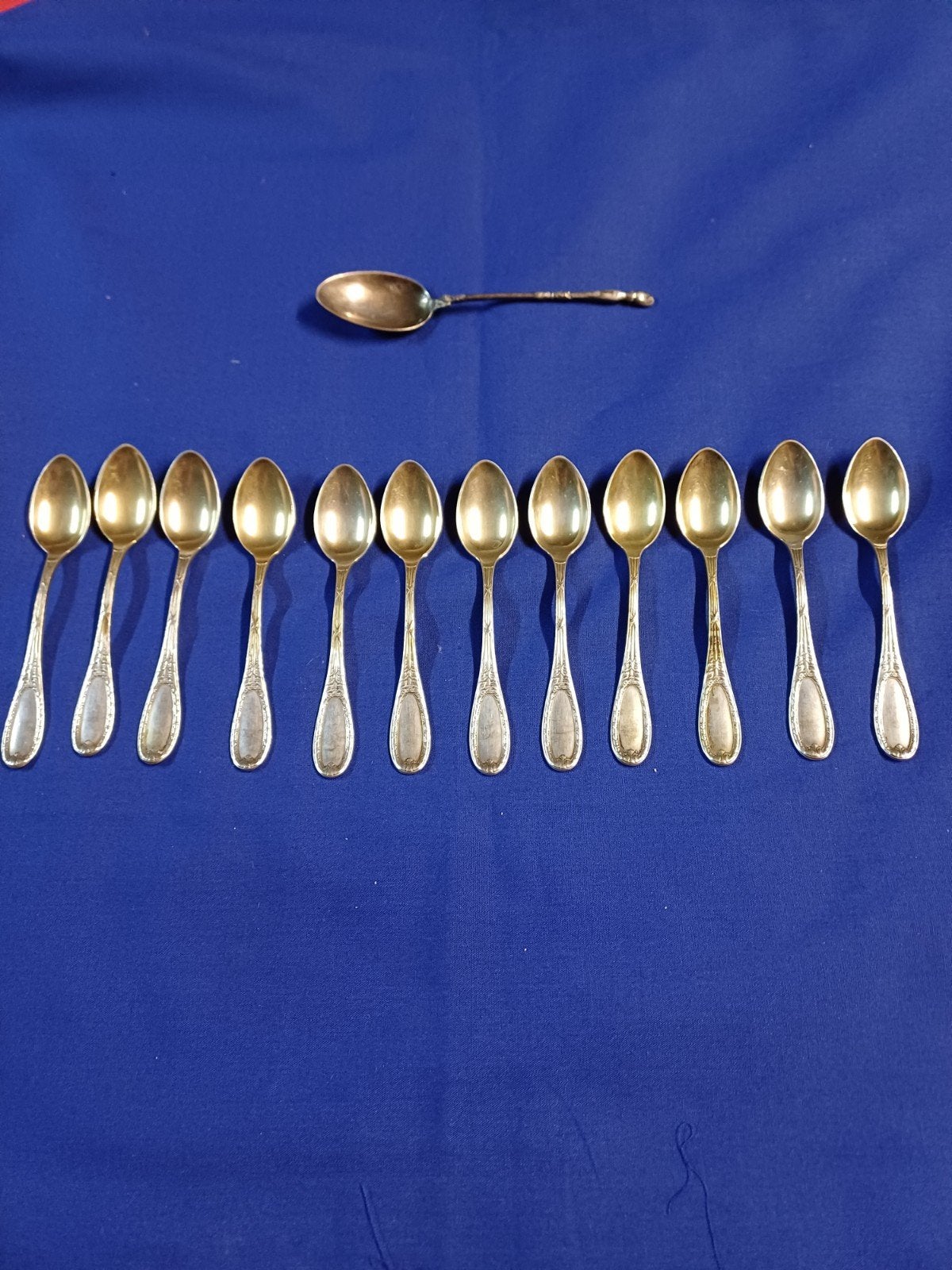 Cuillères à café fines en argent véritable, Envoi, Argent