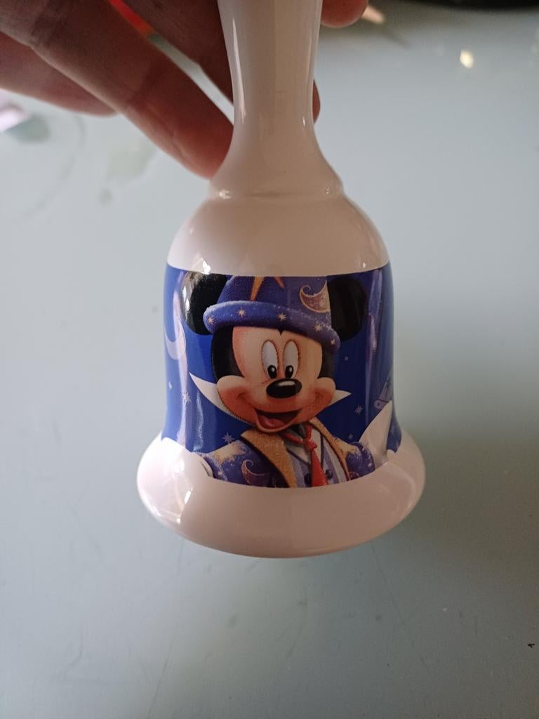 Disneyland 20 belletje Micky Mouse, Verzamelen, Ophalen of Verzenden, Mickey Mouse, Zo goed als nieuw, Beeldje of Figuurtje