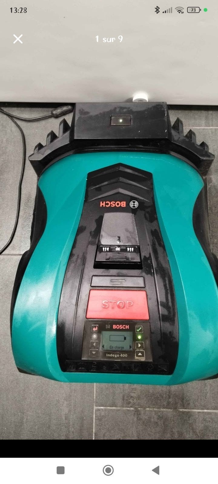Tondeuse robot Bosch Indego 350., Enlèvement, Utilisé