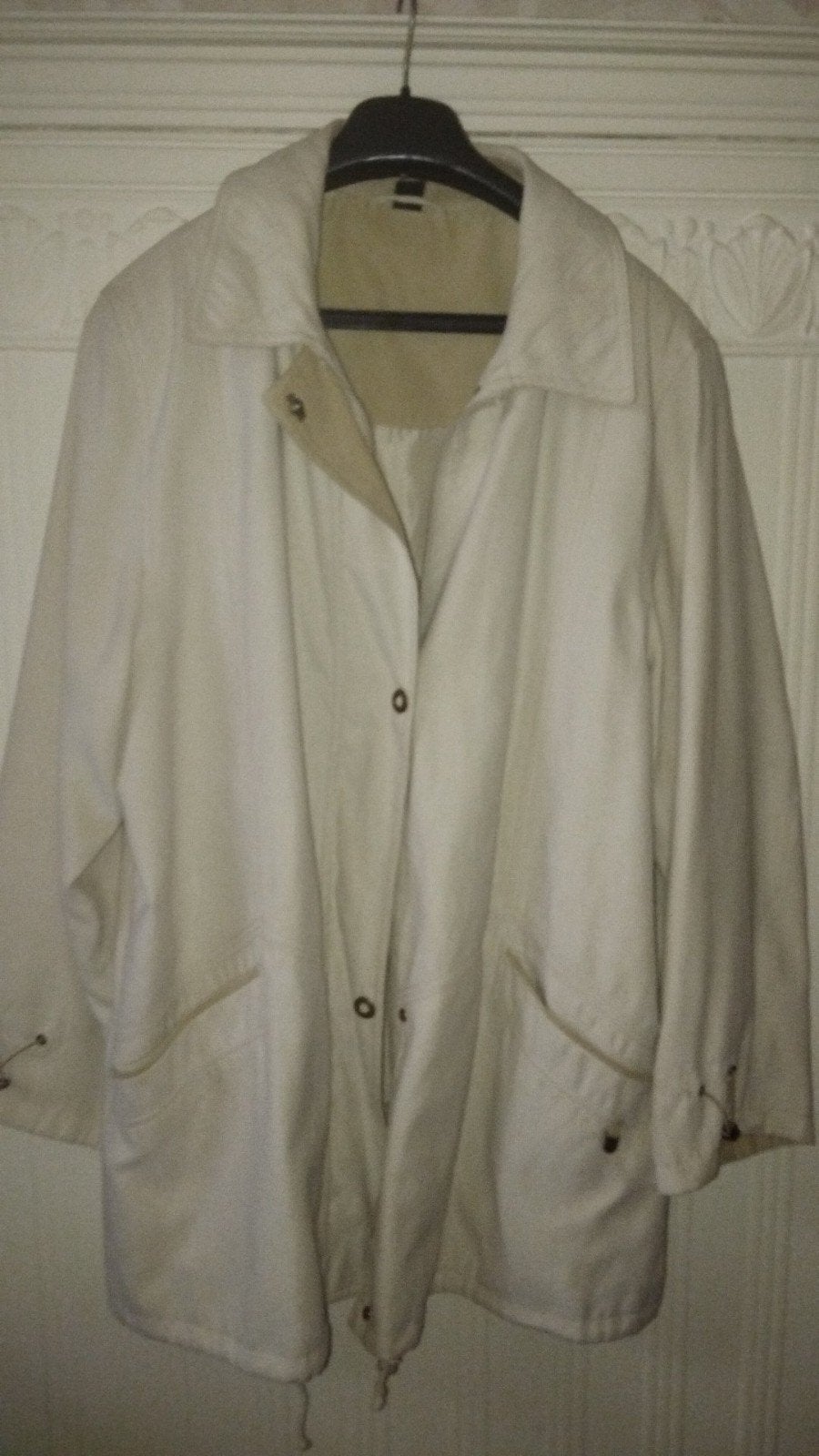 jas, Ophalen, Maat 42/44 (L), Wit