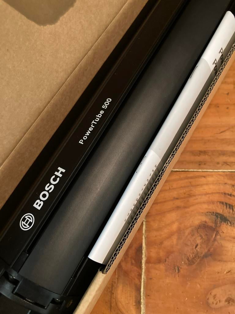 Bosch Powertube 500 smart system horizontaal, Fietsen en Brommers, Ophalen, Zo goed als nieuw