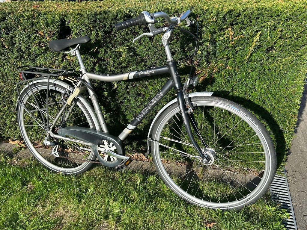 Thompson herenfiets - in orde!, Velgrem, Versnellingen, Zo goed als nieuw, Ophalen