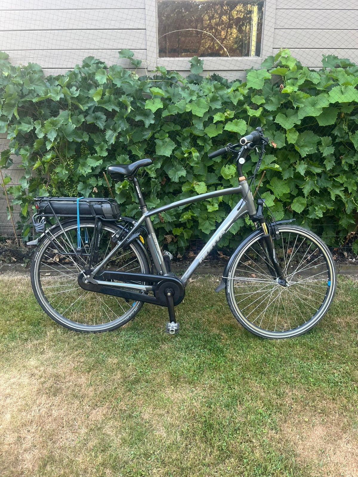 Norta elektrische heren fiets, Zo goed als nieuw, 51 tot 55 cm, 50 km per accu of meer, Ophalen