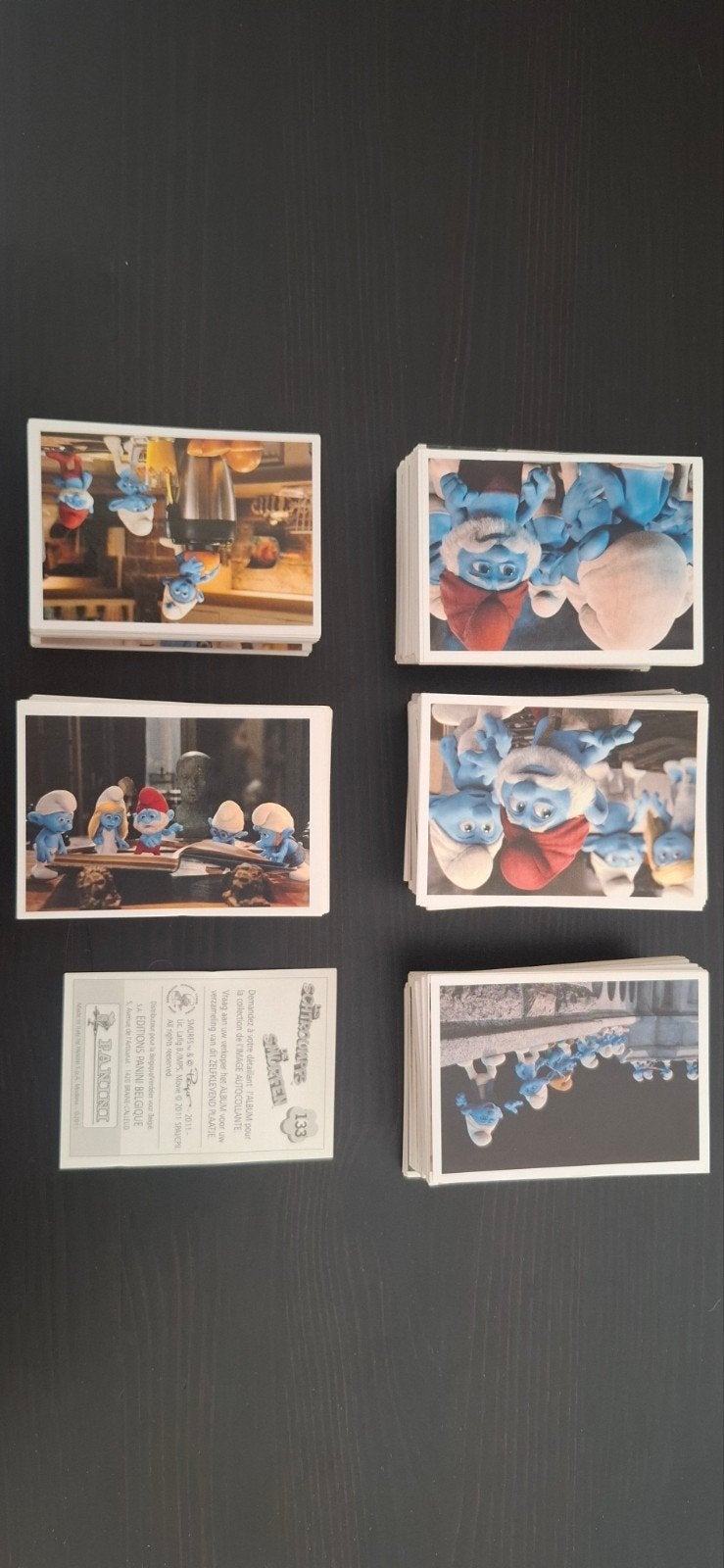 panini Schtroumpfs, Collections, Autocollants, Enlèvement ou Envoi