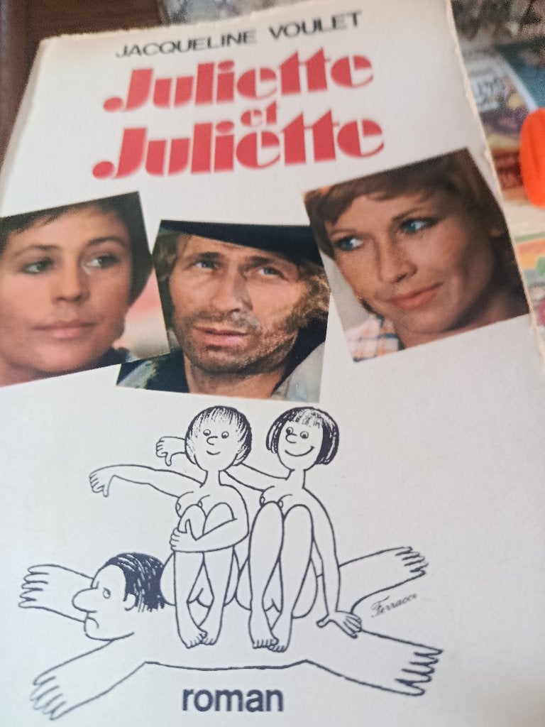 Livre Juliette et Juliette venant du mm film, Livres, Enlèvement, Utilisé, Jacqueline voulet