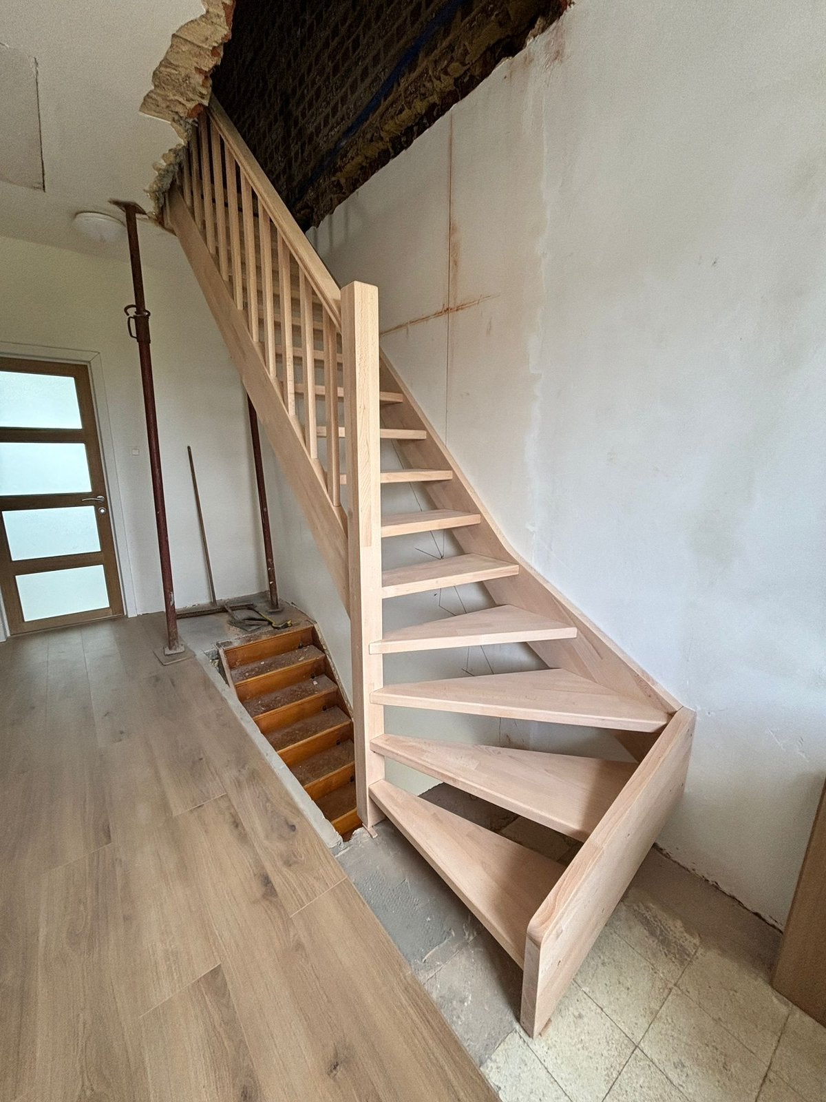 Trap op maat, Doe-het-zelf en Bouw, Ladders en Trappen, Zo goed als nieuw, Trap, Ophalen
