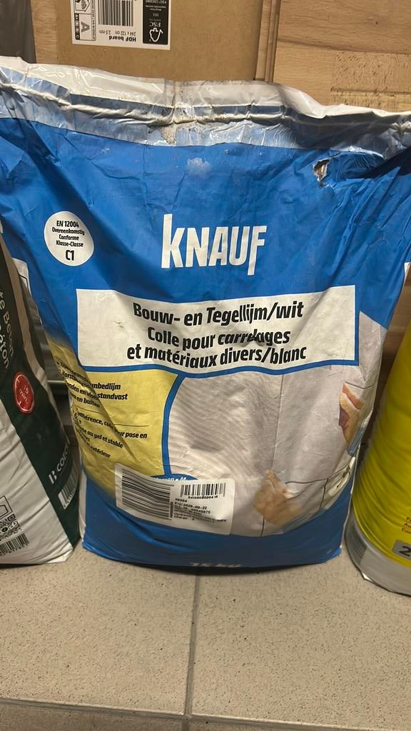 Adhésif pour carrelage et construction Knauf, Enlèvement, Comme neuf