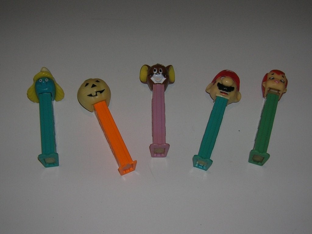 Vintage PEZ snoepjes dispensers, Ophalen, Zo goed als nieuw