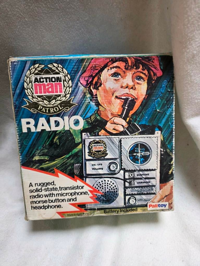 Radio patrol action Man palitoy vintage. Ce jouet est toujou, Verzamelen