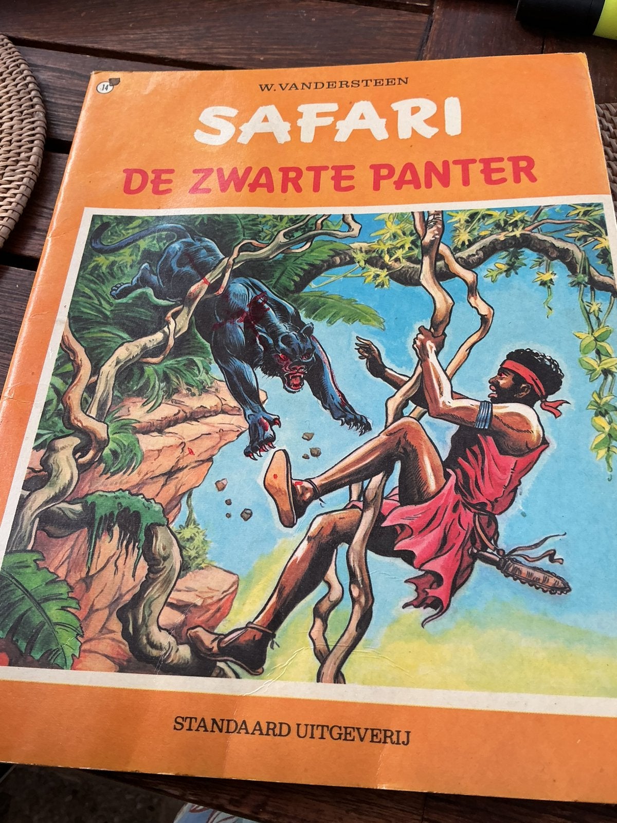 Strip “safari - De zwarte panter “, Livres, BD, Enlèvement