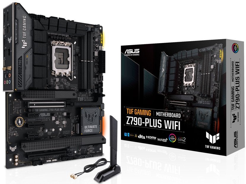 Asus Tuf Z-790 plus wifi + intel i7 13700k, Computers en Software, Moederborden, Ophalen, Zo goed als nieuw, Intel