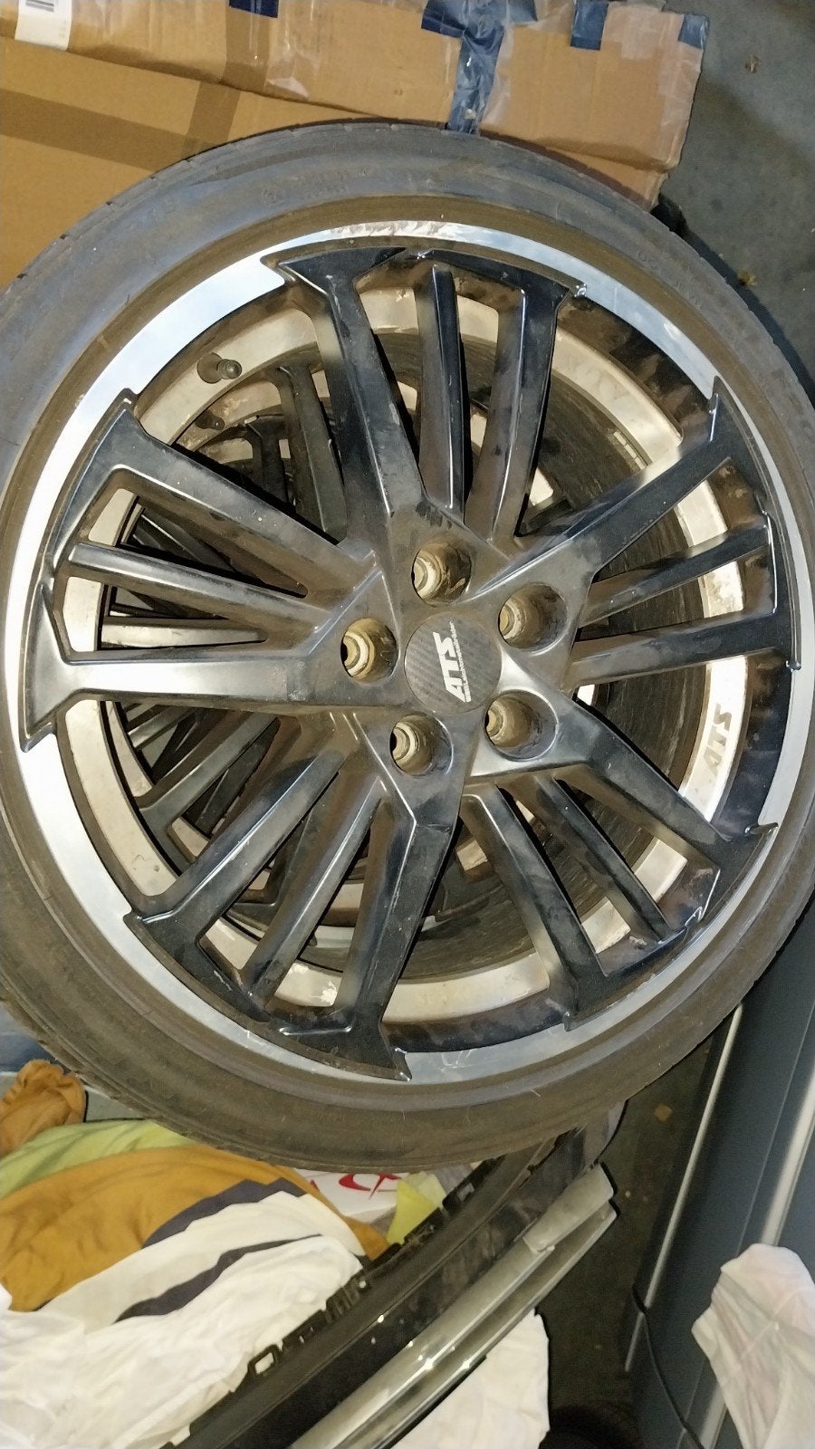 Ats 18" 5x112  225/40r18, Autos : Pièces & Accessoires, Pneus & Jantes, Enlèvement, Pneu(s)