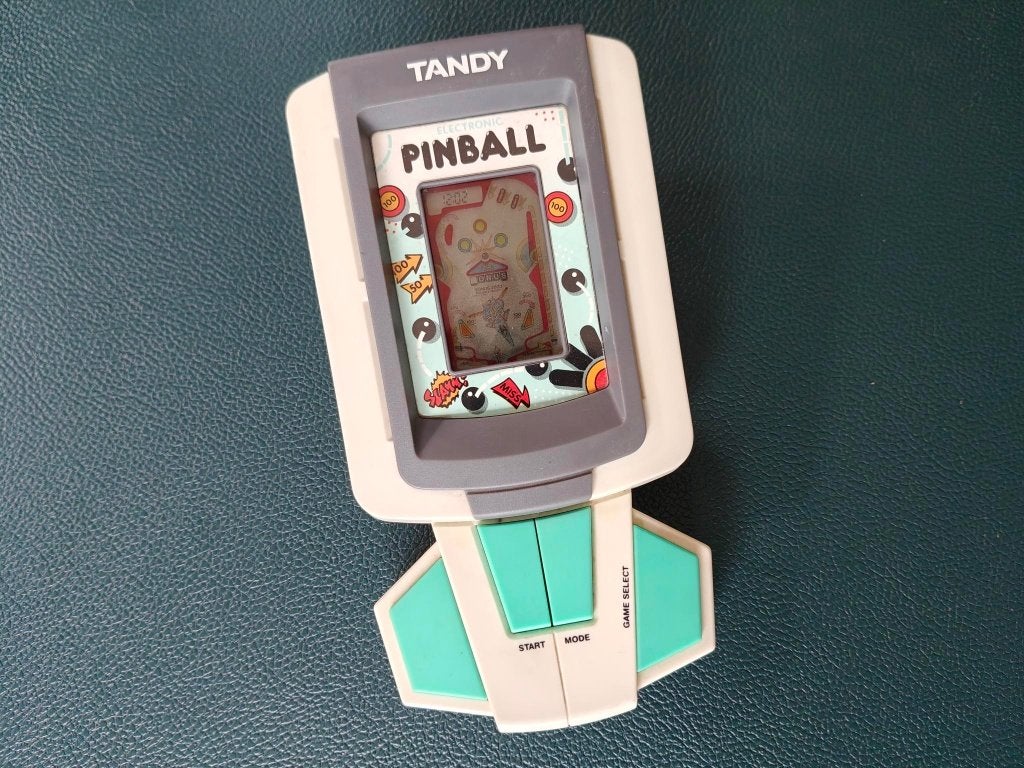 Pinball portable Tandy 60-9116 vintage des années 1980, Enlèvement ou Envoi, Tandy