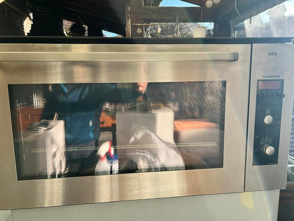 AEG Competence oven 90 cm, Ophalen, Zo goed als nieuw, Oven
