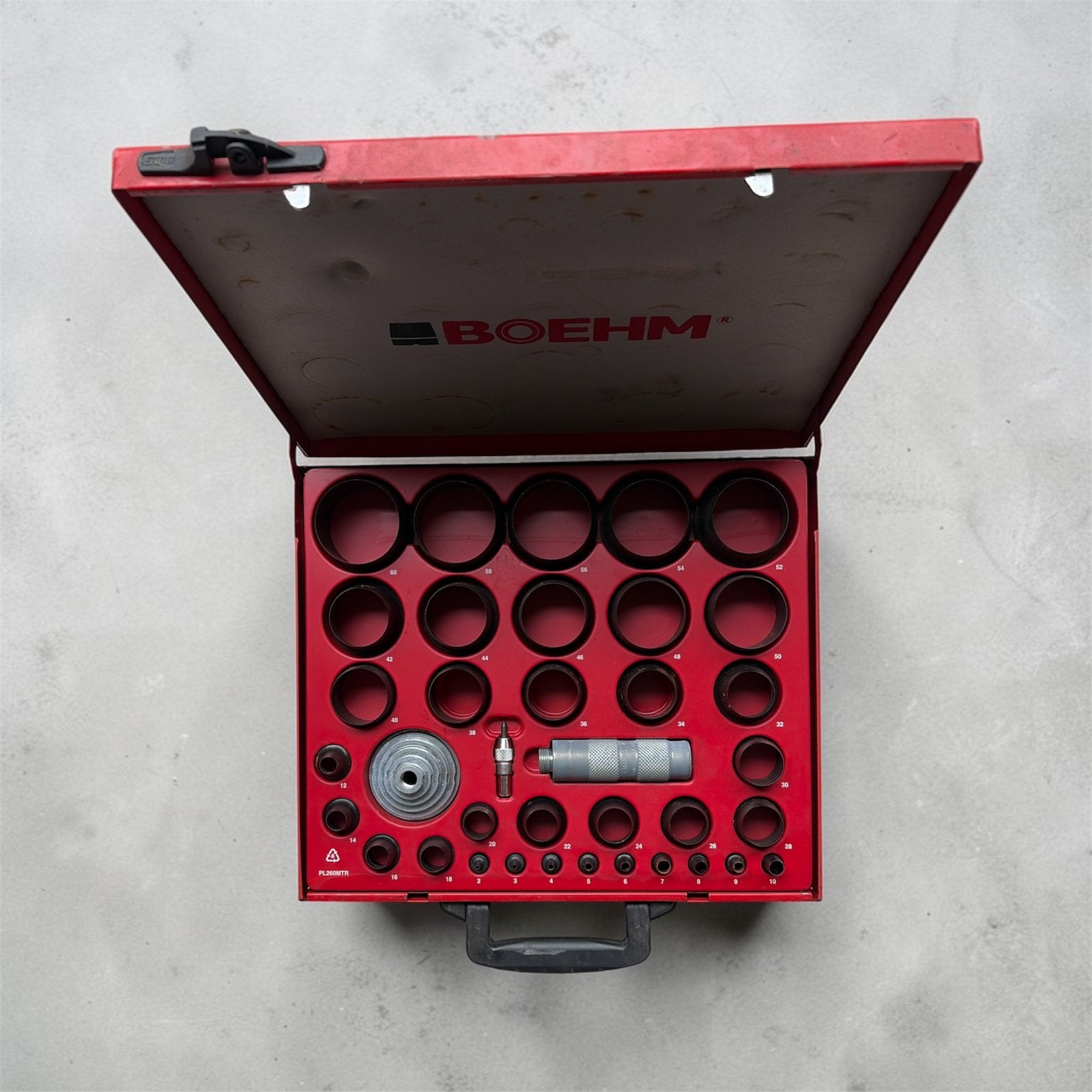BOEHM PL260MTR coffret emporte-pièces 2-60 mm professionnel, Enlèvement ou Envoi, Comme neuf