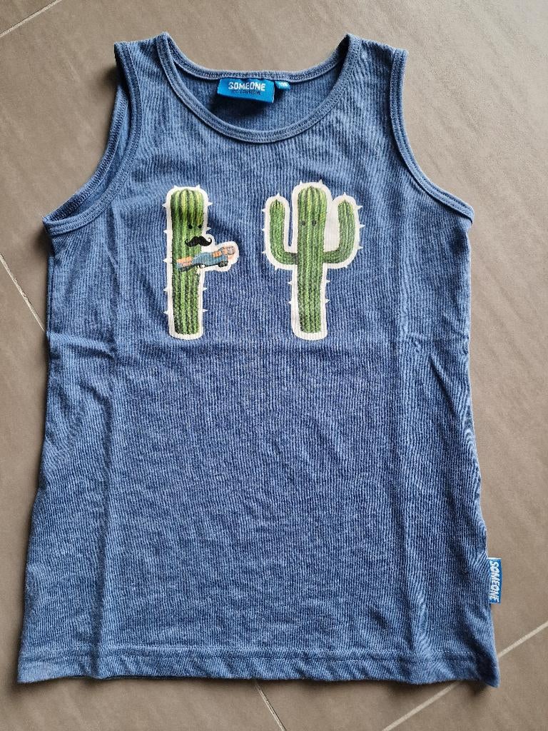Mouwloos T-shirt Someone maat 128, Kinderen en Baby's, Kinderkleding | Maat 128, Ophalen of Verzenden, Someone, Jongen