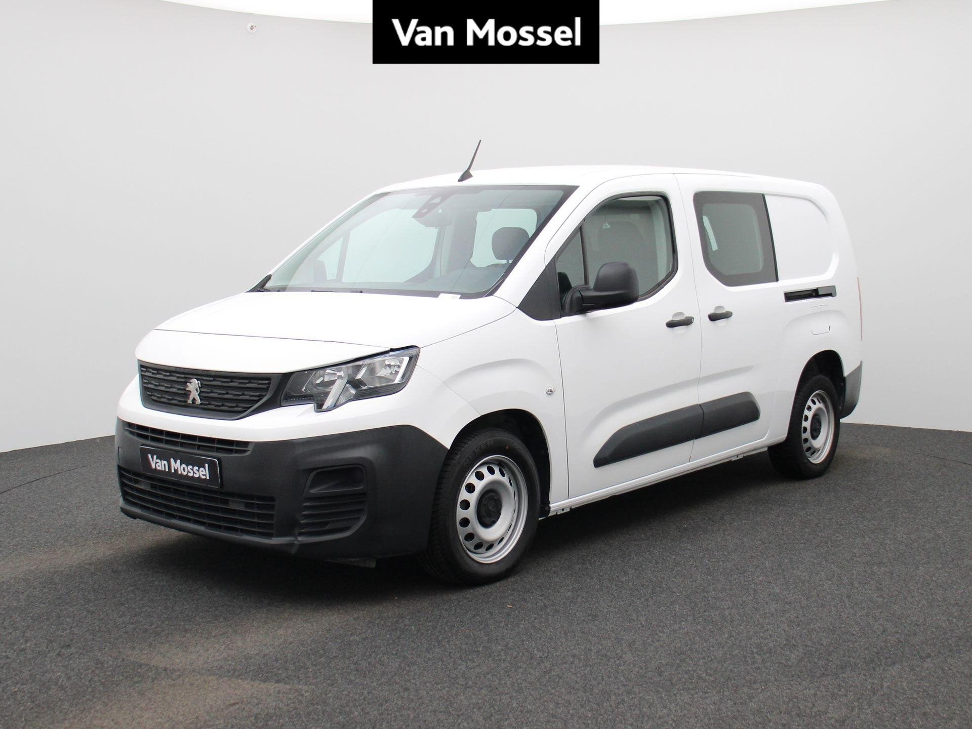 Peugeot Partner 1.5 BHDi L2 Heavy DC Pro, Autos, Entreprise, 5 portes, 55 kW, 4 cylindres