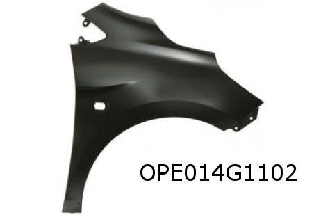 opel karl zijscherm rechts spatbord nieuw, Info@fabrikant.eu, Fabrikant BV, Opel, Nieuw