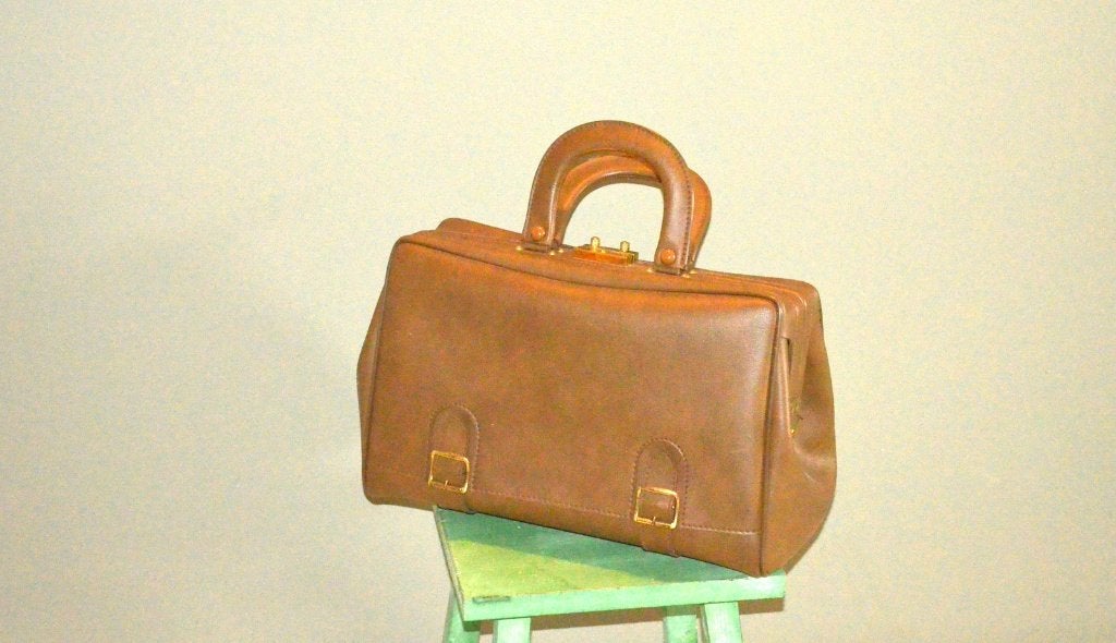 RETRO / Grote tas / handtas / dokterstas, Ophalen of Verzenden, Overige typen
