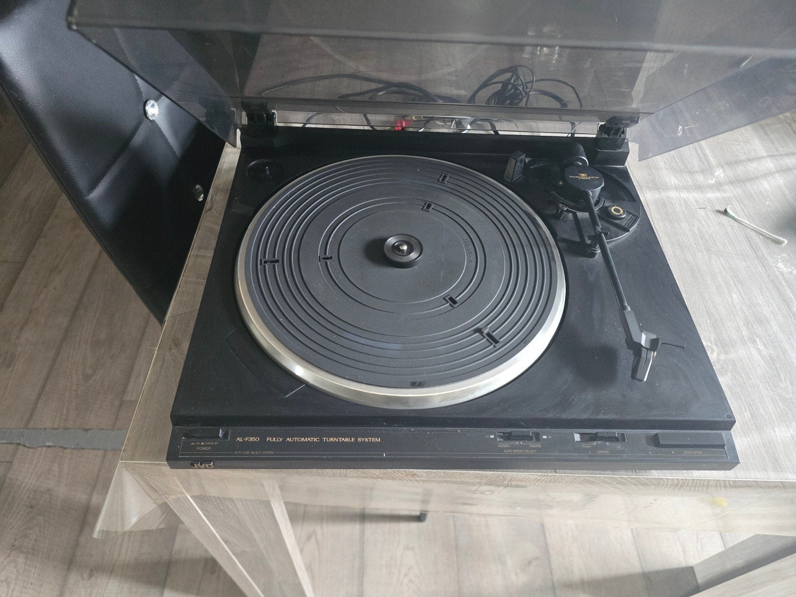 platendraaier jvc, Audio, Tv en Foto, Platenspelers, Ophalen, Automatisch