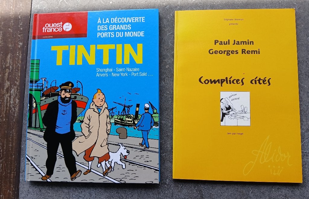 Magazine hors série Tintin - livre complices cités numéroté, Enlèvement, Tintin, Comme neuf