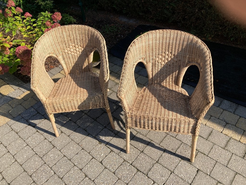 rieten zetels, Huis en Inrichting, Ophalen, Riet, Eenpersoons, Riet of Rotan