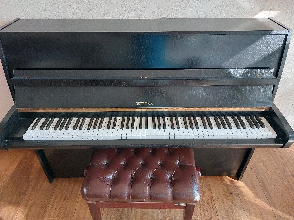Buffet piano, Muziek en Instrumenten, Piano's, Ophalen, Zo goed als nieuw, Zwart, Piano