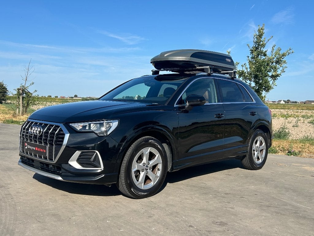 Audi Q3 benzine - 101.000km - 2019 - S-tronic - Dakkoffer, Cuir, Achat, Entreprise, Carnet d'entretien
