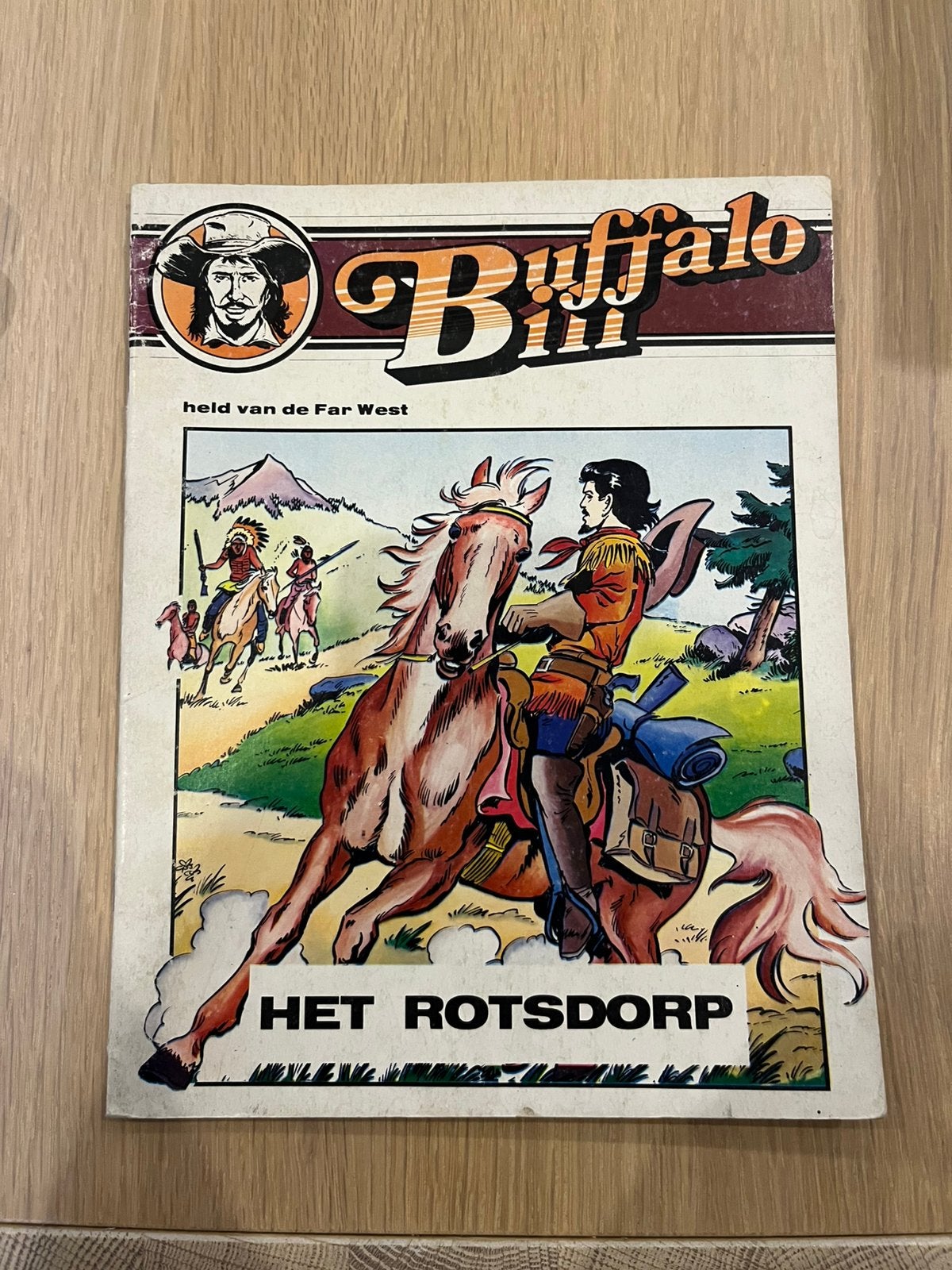 Buffalo Bill - 6 - Het rotsdorp, Boeken, Eén stripboek, Ophalen of Verzenden