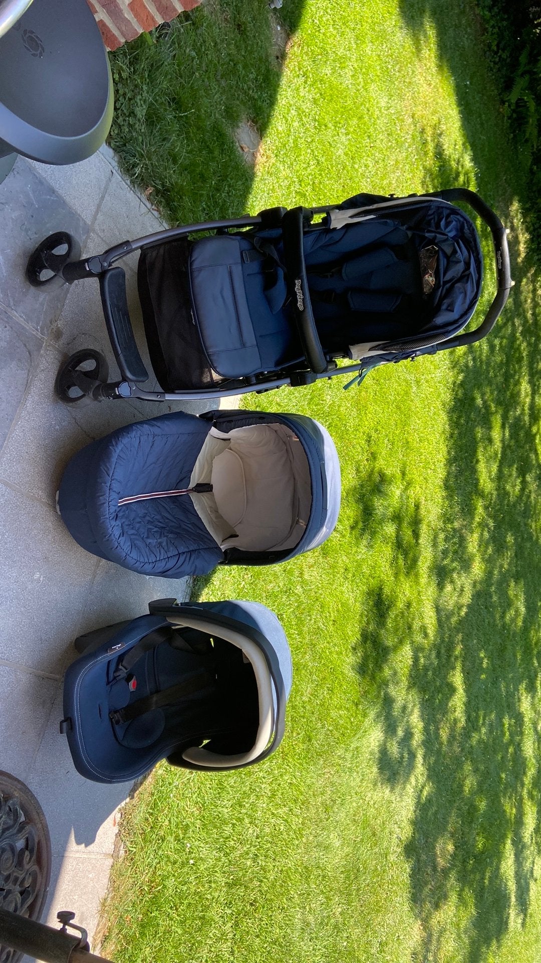 Poussette bébé et enfant 3 en 1, Enfants & Bébés, Autres marques, Poussette combi, Avec siège auto, Enlèvement