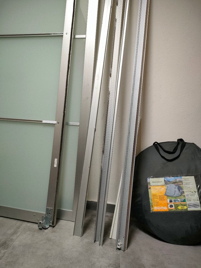 Portes coulissantes IKEA PAX, 200 cm ou plus, Moins de 25 cm, Verre, Enlèvement