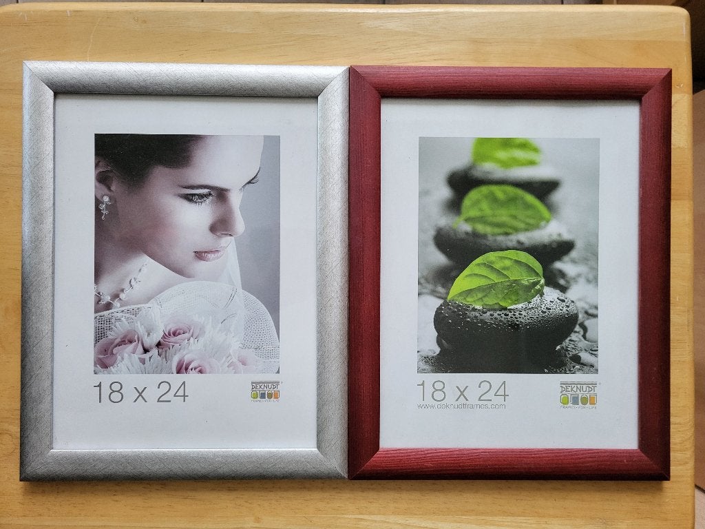 Lot de 2 cadres 18x24 cm, Maison & Meubles, Accessoires pour la Maison | Cadres, Enlèvement, 18 cm, 24 cm