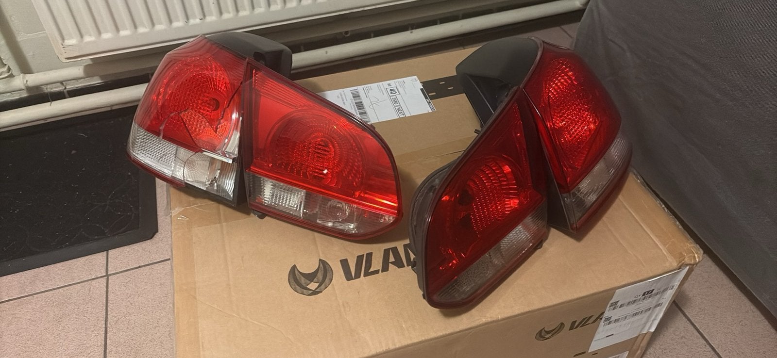 Originele Volkswagen Golf 6 achterlichten te koop., Auto-onderdelen, Ophalen of Verzenden, Gebruikt, Volkswagen