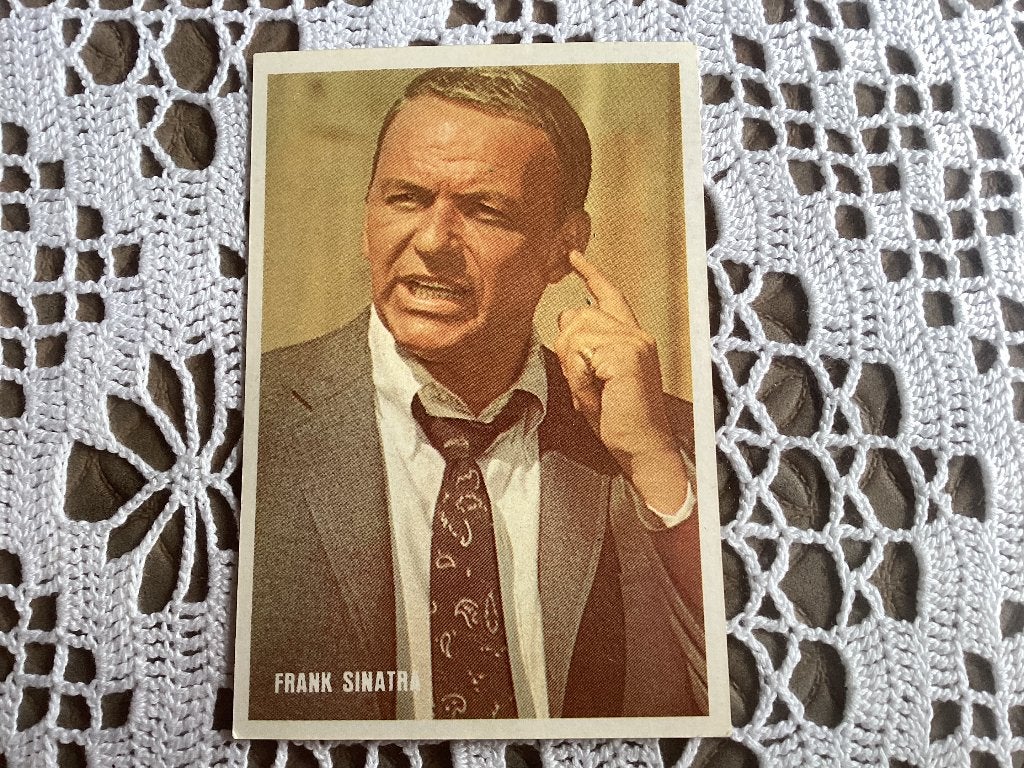 Chromos prenten kalender 1986 FRANK SINATRA, Verzamelen, Ophalen of Verzenden, Gebruikt