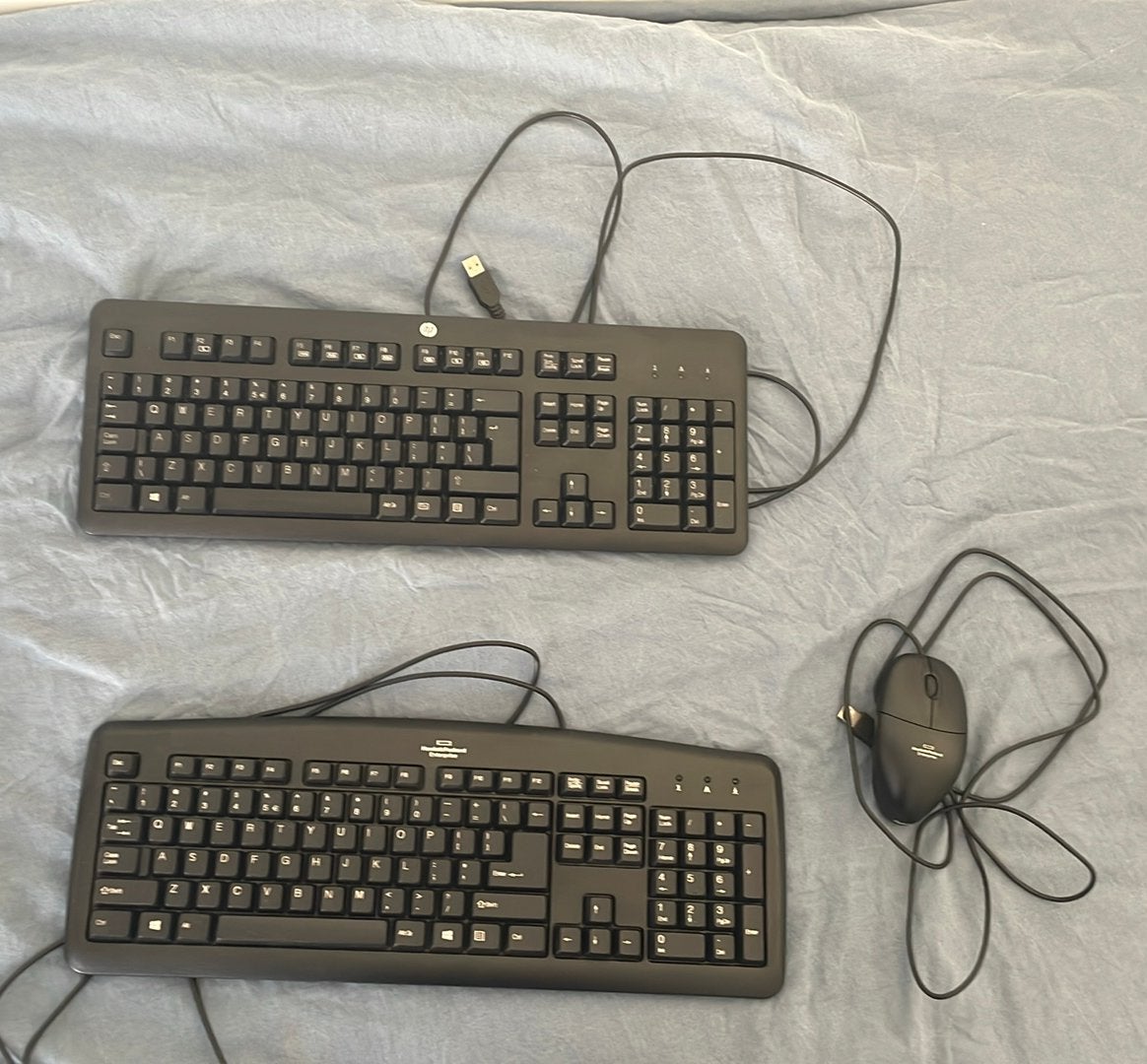 Qwerty toetsenborden + muis, Computers en Software, Toetsenborden, Ophalen, Qwerty, Zo goed als nieuw