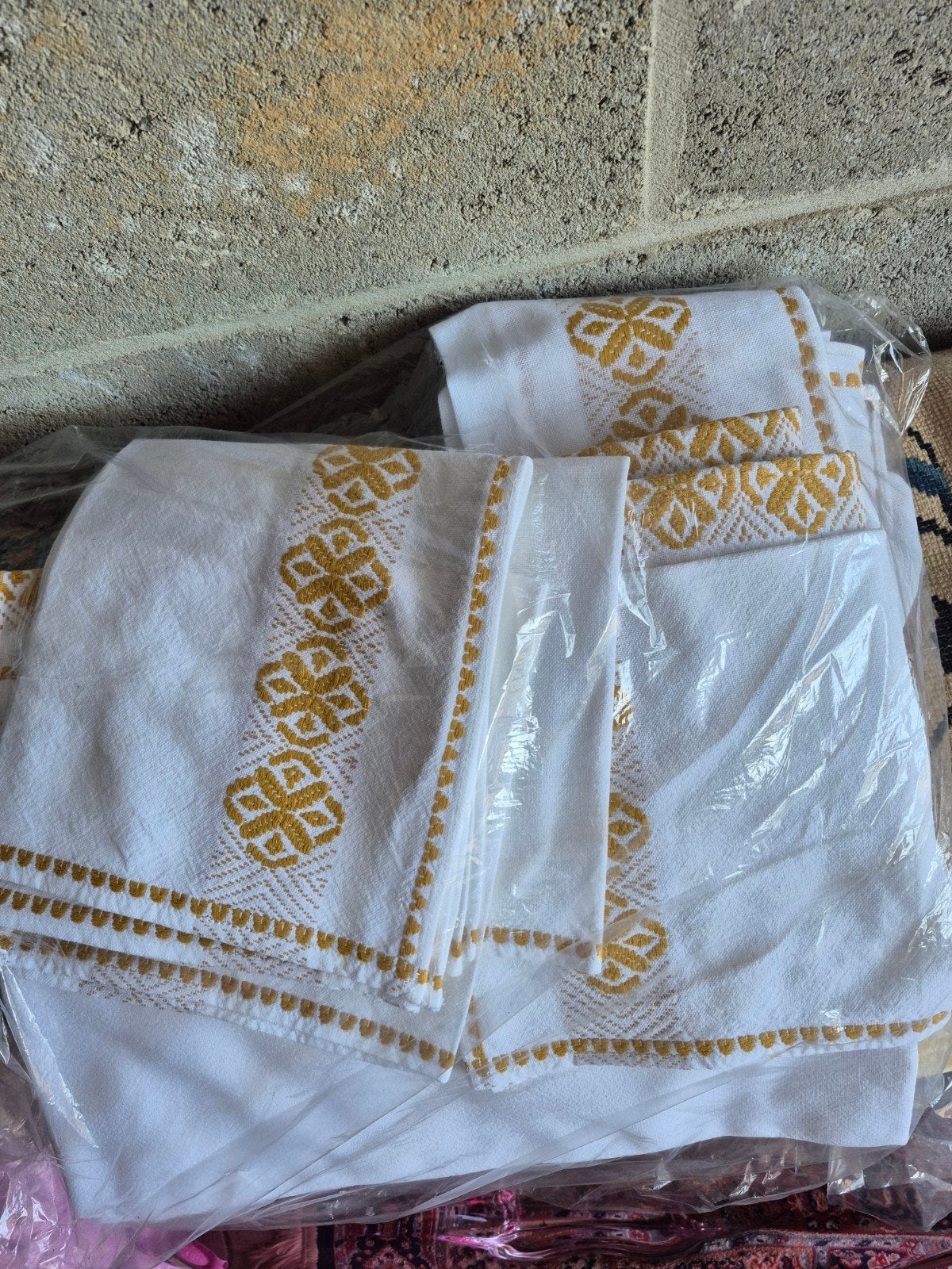 linge de table, Maison & Meubles, Enlèvement ou Envoi, Rose, Lin