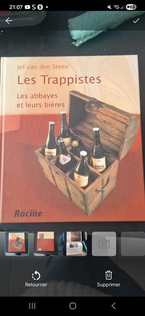 Livre les trappistes, leurs abbayes et leurs bières, Ophalen of Verzenden