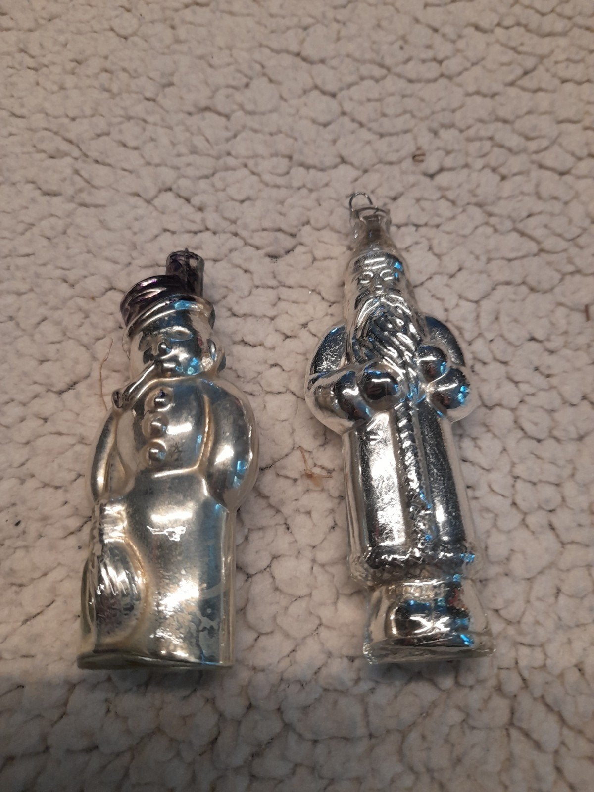 vieilles boules de Noël en verre au mercure, Enlèvement ou Envoi