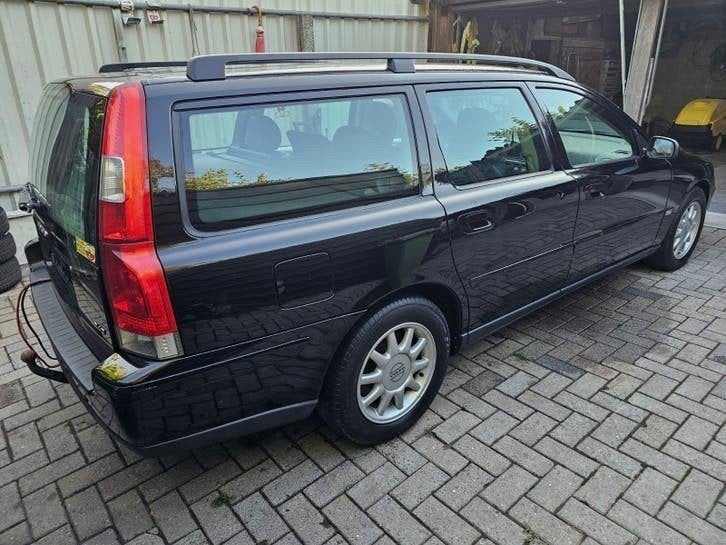Volvo v70 2.4d Automaat, Autos, Cuir, Achat, Noir, 96 kW