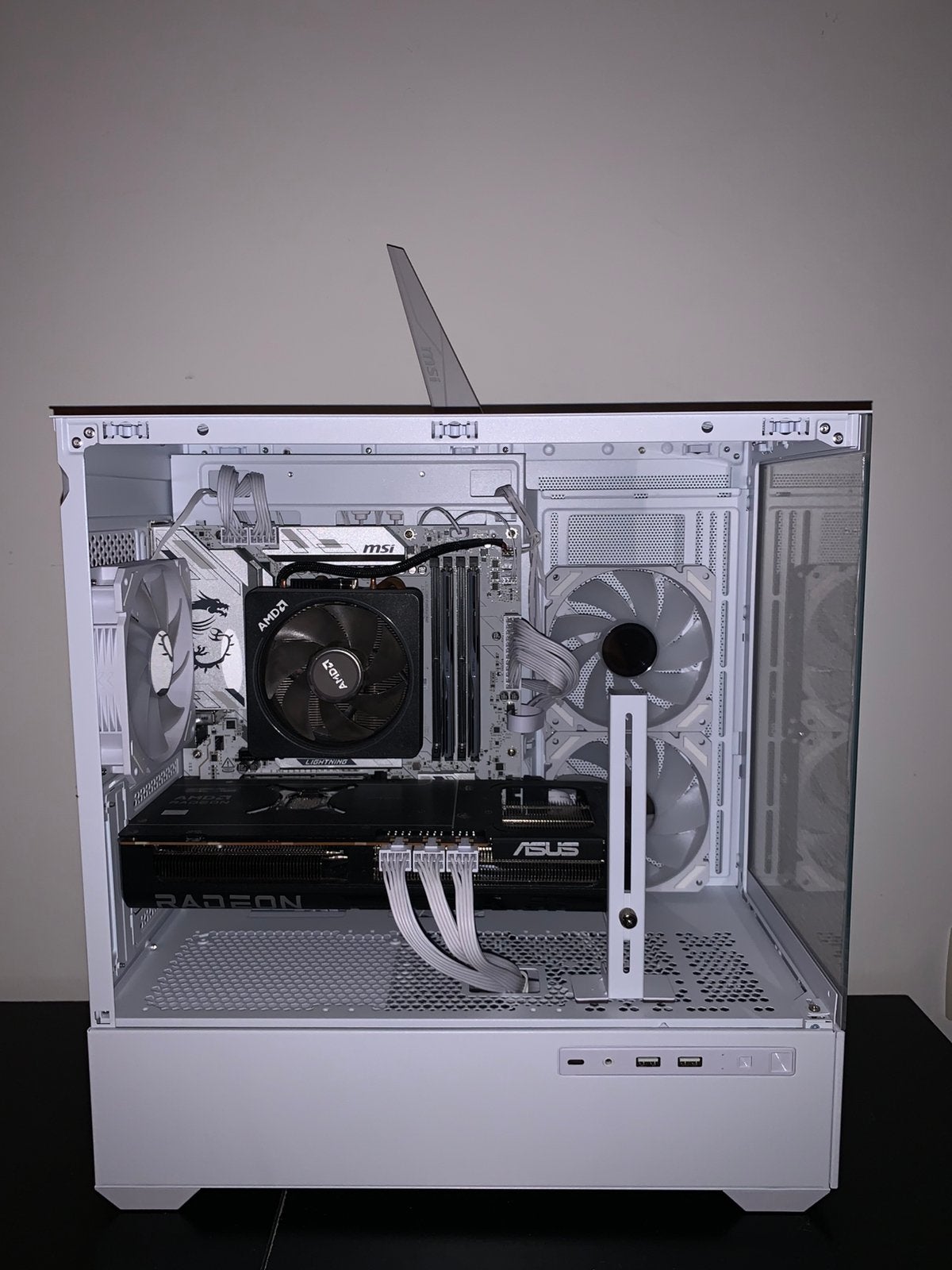 Gaming PC RTX 5070 , R5 9600X , 32GB DDR5 6600Mhz , 1TB, Computers en Software, 32 GB, Virtual Reality, Nieuw, Ophalen of Verzenden