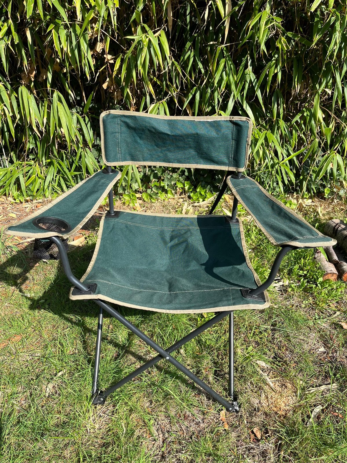 Opvouwbare kampeerstoel, Ophalen, Zo goed als nieuw, Campingstoel