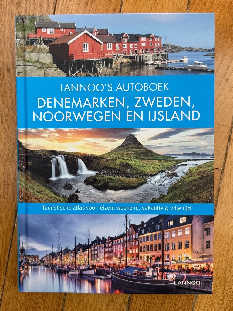 Lannoo's autoboek Denemarken, Zweden, Noorwegen en IJsland, Boeken, Overige merken, Europa, Nieuw, Ophalen of Verzenden