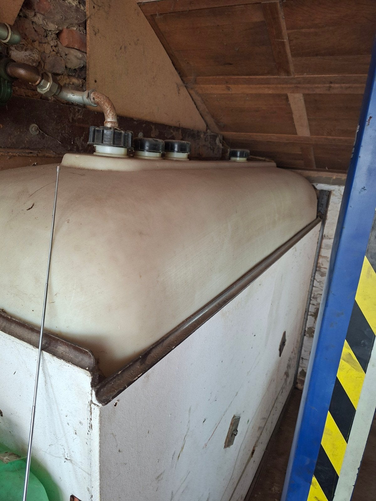 mazout tank 2500 liter, Ophalen