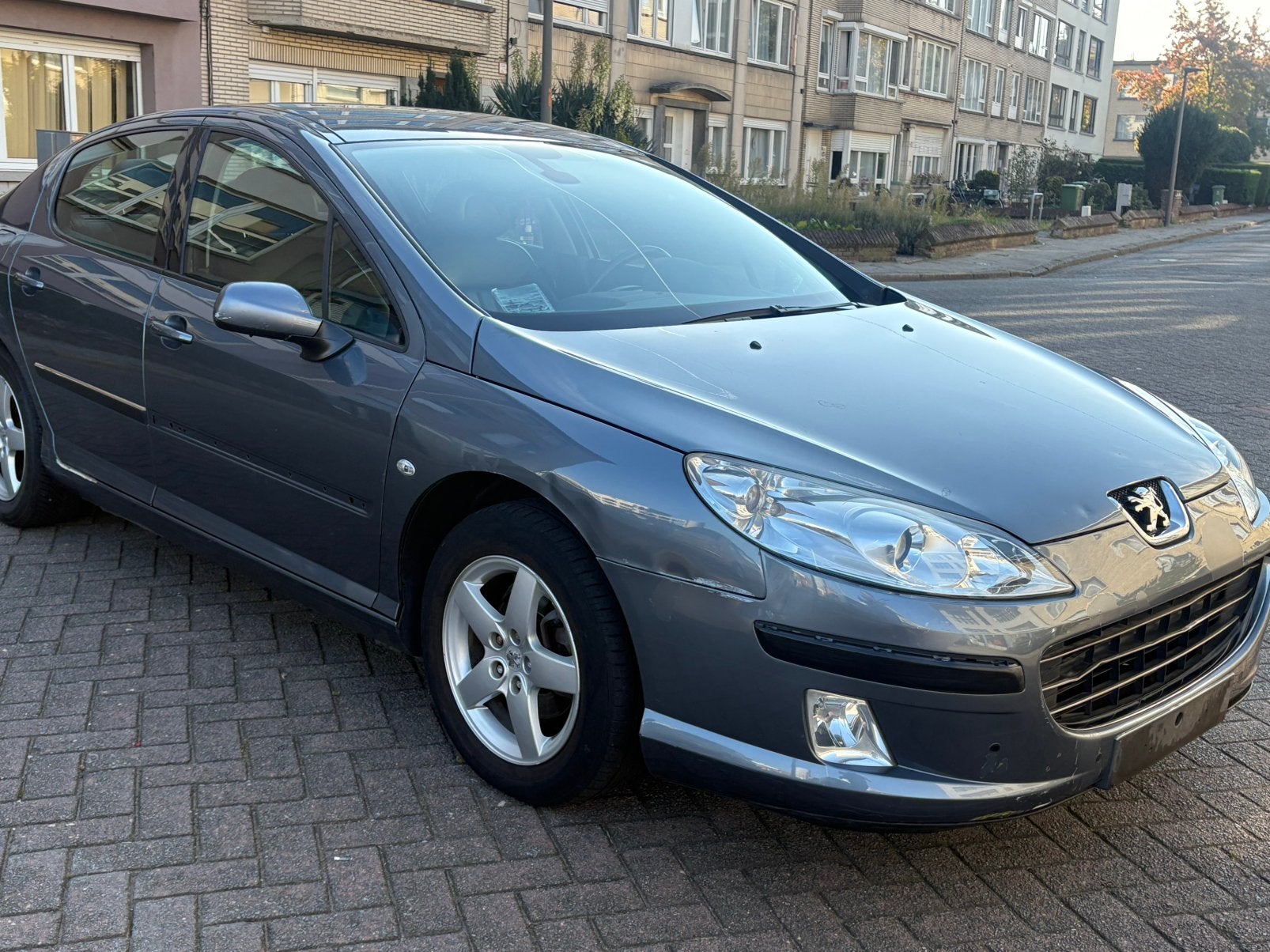 Peugeot 407. 1.8. Benzine 163.000 km, Autos, Cuir, Achat, 4 portes, Entreprise