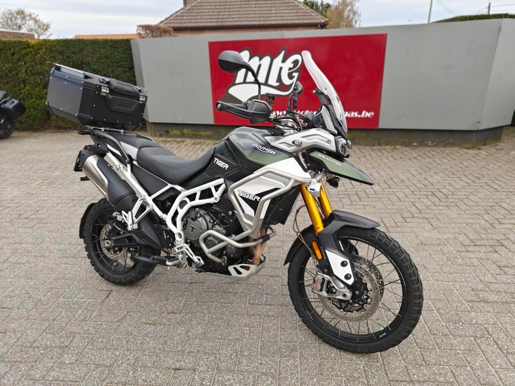 Triumph Tiger 900 Rally Pro, Handvatverwarming, Motorrijbewijs A, Bedrijf, Meer dan 35 kW