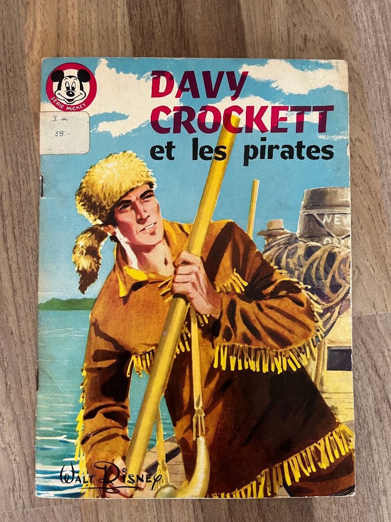 Davy Crockett et les pirates, paru en [1961], Enlèvement ou Envoi