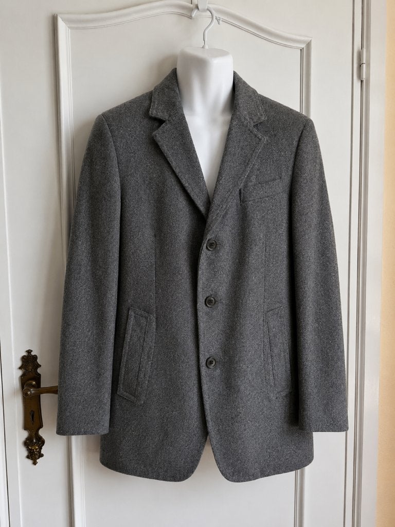Manteau en laine de s.Oliver Selection taille 50, Vêtements | Hommes, Vestes | Hiver, Gris, Enlèvement ou Envoi, Comme neuf, Taille 48/50 (M)